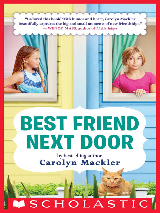 Title details for Best Friend Next Door by Carolyn Mackler - Wait list